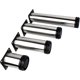 thumbnail image 5 of 1 Pata para Mueble, Pies Ajustables Pies para Mueble - Metal Cromado - Altura Ajustable (50*80mm) TUNC Sencillez, 5 of 5