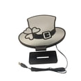thumbnail image 2 of Deeceymbur St Patricks Day Green Hat LED Mirror Ambient Light Multilayer Neon Glowing USB Powered for Home Bedroom Desk Holiday Decor, 2 of 7