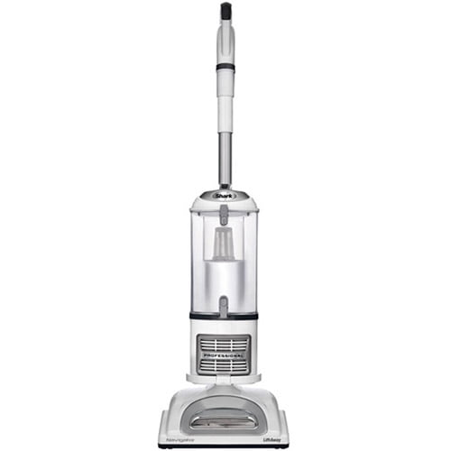 NV370 Shark Navigator Professional Upright Corded Bagless Carpet and Hard Floor with Lift-Away Hand Vacuum and Anti-Allergy Seal White and Silver 