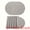 Light Gray, variant on Unique Bargains 6pcs Oval Faux Leather Placemats Dark Gray 17.7"x11.8"