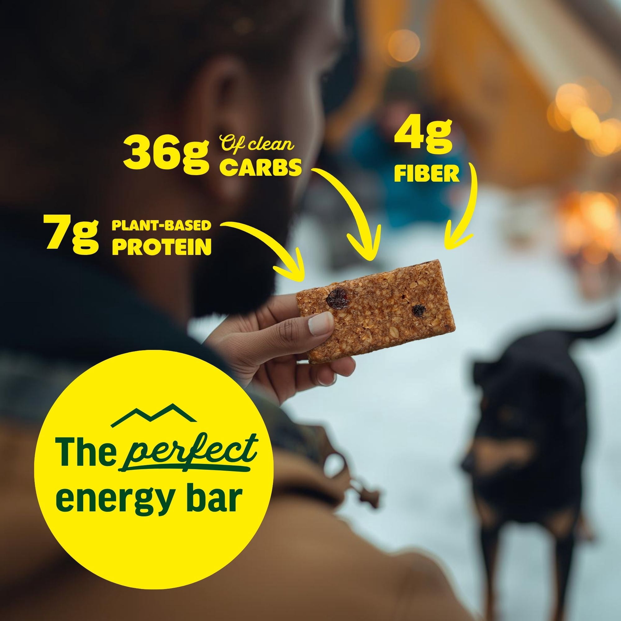 Kate’s Real Food Organic Granola Oatmeal Cranberry & Almond All Natural Energy Bars - Non GMO, Soy Free, Whole Grain, and Made with Gluten Free Oats - 12 count