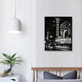 thumbnail image 3 of JEUXUS Chicago Wall Decor, Chicago Wall Art, Black and White Chicago Skyline Picture, Chicago Skyline Artwork, Black and White Chicago, Chicago City Decor, 16x20in, 3 of 4