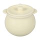 thumbnail image 2 of Lard Keeper with Spoon 1Set Light Yellow Ceramic Jars with Lids for Storage, Elegant Table Decor, 2 of 5