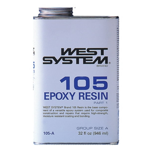 New Epoxy Resin west System 105c 4.35 Gallon