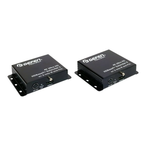 GefenToolBox 4K Ultra HD Extendeur HDBaseT - Vidéo/audio/infrarouge/rallonge - HDBaseT - jusqu'à 230 Pieds