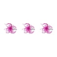 thumbnail image 2 of pitrice 1/2/3/5 Maille Fascinator Femmes Coiffe Prom Maquillage Nuptiale Scène Réglable Performance Photo Coiffe Fille Bande de Cheveux Rose Rouge 3PCS, 2 of 6