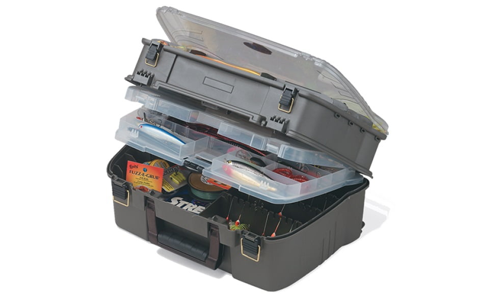 Plano Fishing Guide Series Satchel Magnum, Graphite Sandstone 1444 by Plano Molding Company