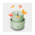 thumbnail image 4 of Licuadoras recargables por USB Exprimidores de frutas Exprimidores portátiles Vaso Mini Licuadoras eléctricas portátiles rápidas Batidora de hielo Rosa, 4 of 5