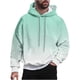 thumbnail image 2 of Sudadera con capucha para hombre, estilo casual, con cuello redondo, estampado, manga larga, blusa de poliéster, 2 of 6