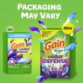 thumbnail image 2 of Gain + Odor Defense Dryer Sheets, Super Fresh Blast Scent Fabric Softener Sheets, 240 Count, 2 of 10