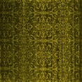 thumbnail image 1 of Ahgly Company Indoor Square Persian Yellow Bohemian Area Rugs, 8' Square, 1 of 4