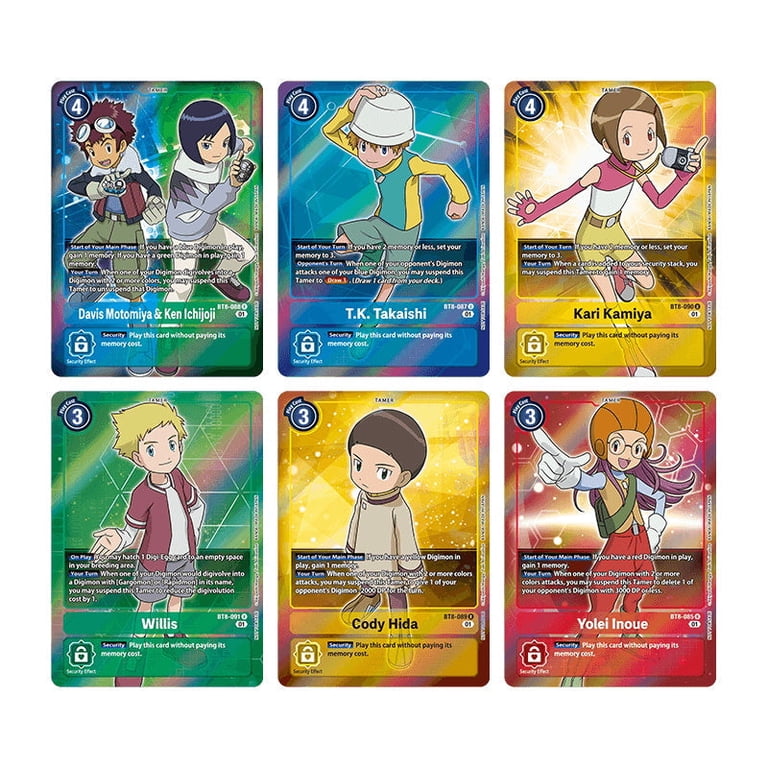 Bandai Digimon Trading Card Game: New Awakening Booster Pack Box with  Multicolor Cards BAN 261100 - Walmart.com
