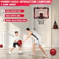 thumbnail image 4 of Mini canasta de baloncesto con mando a distancia para interiores y marcador, 4 of 6