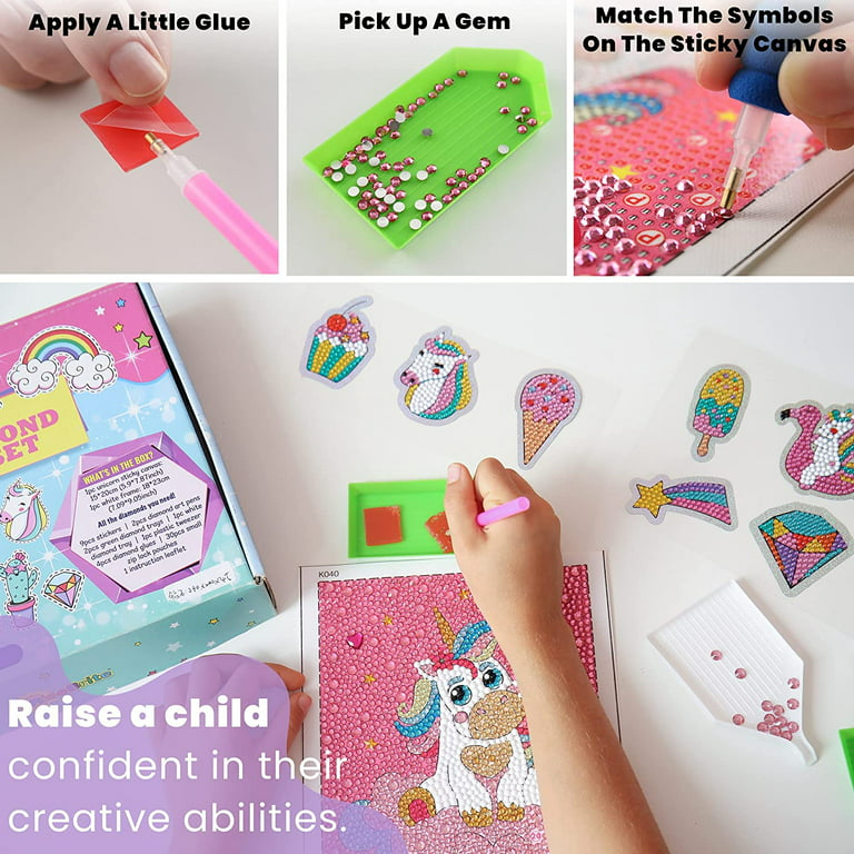 Razzle Dazzle DIY Gem Art Kit - Rad Rainbow - Imagine That Toys