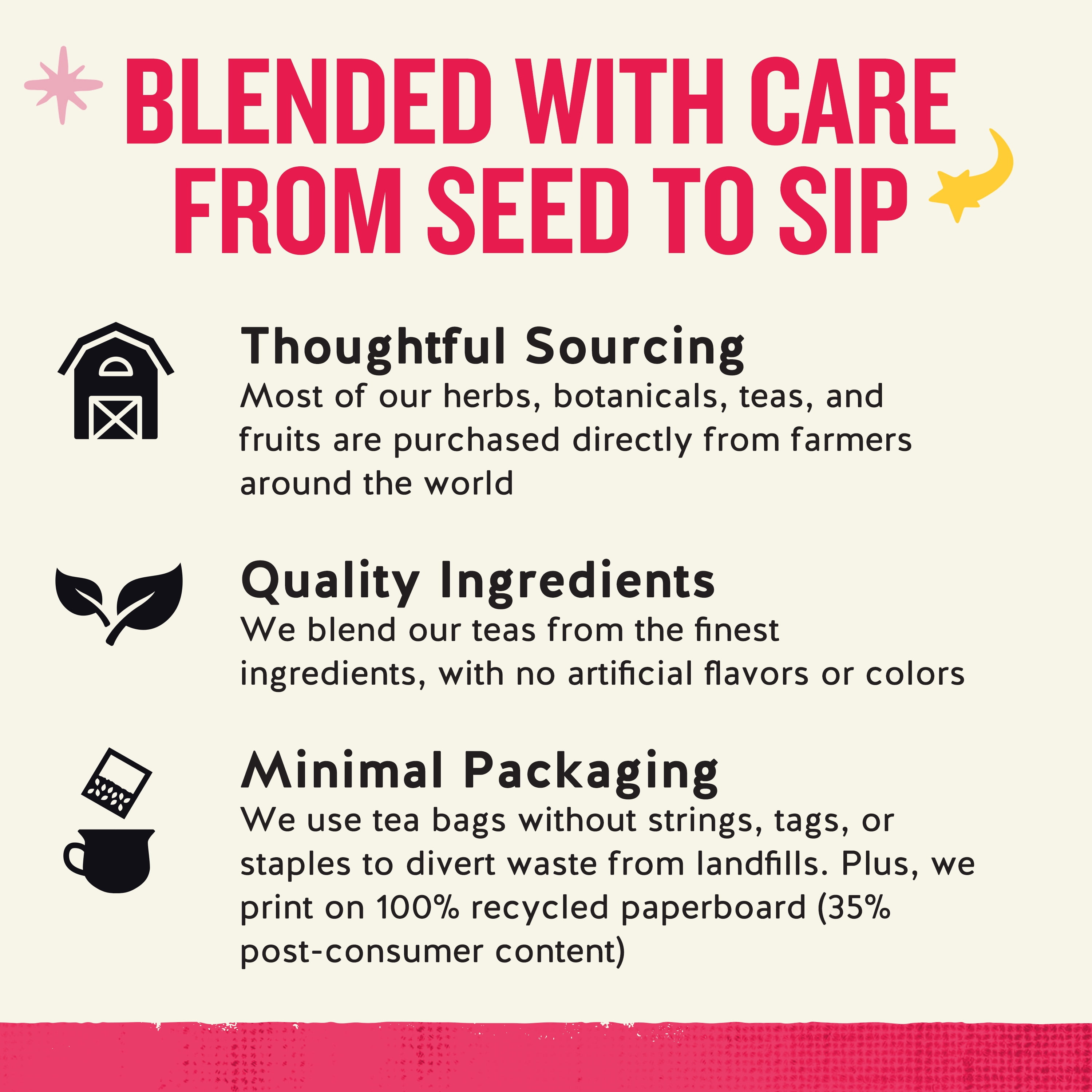 Celestial Seasonings Prebiotic Blend Wellness Herbal Tea Bags, 16 Count