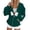 Dark Green, variant on St Patricks Day Hoodie Zip Up Hoodie Women Raglan Sleeve Printed Casual Hoodie Irish Shamrock Graphic Hooded Sweatshirts for Women St Patricks Day Outfits for Women Black L