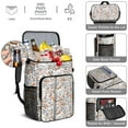 thumbnail image 2 of Insulated Cooler Backpack for Science Enthusiasts, Biology Classroom and Experiment Theme with Leakproof Lunch Design, 2 of 5