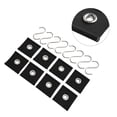 thumbnail image 3 of 8 Pcs Tuyauterie de Rail d'Auvent pour Rails de Tuyauterie de 5-6 mm et 7-8 mm, Auvent avec Crochet, 3 of 9