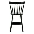thumbnail image 7 of SAFAVIEH Providence Solid Spindle Back Counter Stool with Footrest, Black, 7 of 7