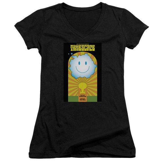 Star Trek Tng Season 6 Episode 25 Junior Women's V-Neck T-Shirt Black