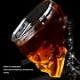 thumbnail image 4 of Copa De Cristal Con Cabeza De Calavera, Copa De Cristal Con Cabeza De Calavera, Artesanía Fina, Transparente, Multiusos, única Para Bebidas Para Vino Tinto, 4 of 7