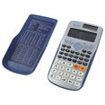 thumbnail image 3 of Calculadora científica con tapa deslizante, botones transparentes, fuente de alimentación dual, calculadora multifunción para estudiantes, 3 of 15