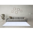 thumbnail image 3 of Ahgly Company Indoor Square Solid Blue Modern Area Rugs, 5' Square, 3 of 4