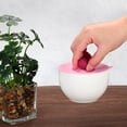 thumbnail image 3 of REGALWOVEN Silicone Cup Lids for Drinks, Mug Cover Cap, Airtight Suction Seal, Fits Various Cups Pink/Blue 3.9", 3 of 5