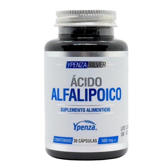 Ácido Alfalipoico 30 cápsulas Ypenza