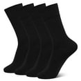 thumbnail image 7 of Mens Bamboo Viscose Socks - 4 Pairs Seamless Soft Bamboo Viscose Socks for Men, Breathable & Moisture-Wicking, Ideal for Diabetes and Everyday Comfort 11-13, 7 of 7