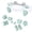 Light Cyan, variant on eXtremeRate Coral Replacement D-pad R1 L1 R2 L2 Triggers Share Options Face Buttons for ps5 Controller BDM-010/020