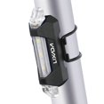 thumbnail image 1 of Lixada USB Rechargeable Bike Tail Light with 4 Modes, Compact Design for Night Cycling, Weatherproof and Durable, Easy Installation with Rubber Rings, White, 1 of 6