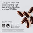 thumbnail image 4 of Suplemento Sports Research CLA 1250 mg con 90 cápsulas blandas de CLA activo, 4 of 6