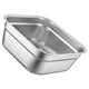 thumbnail image 5 of Lavabo de acero inoxidable para cocina, lavabo para lavar verduras, cuenco de Metal para sopa, bandeja para comida de Buffet (23cm), 5 of 5