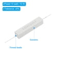 thumbnail image 3 of Unique Bargains 5 Pcs Résistances 2 Ohms, Résistance Ciment Céramique 10W Kit de Résistance Ciment de Puissance Tolérance 5 % pour Adaptateurs d'Alimentation Audio, 3 of 4