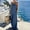 Blue, variant on Summer Jumpsuits For Women Spaghetti Strap Backless Long Length Linen Fabric Casual Romper 1 Piece For Beach Vacation relaxable
