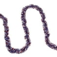 thumbnail image 2 of Northlight 12' x 4" Unlit Red/Blue Wide Cut Patriotic Tinsel Christmas Garland, 2 of 6