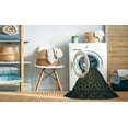 thumbnail image 2 of Ahgly Company Machine Washable Indoor Rectangle Transitional Midnight Gray Area Rugs, 8' x 12', 2 of 7