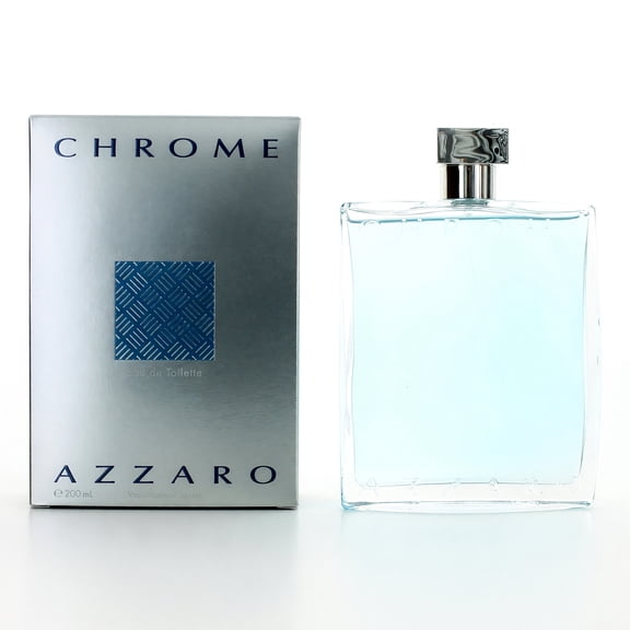 Azzaro Chrome Eau de Toilette, Cologne for Men, 6.76 fl oz