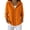 Orange_#03, variant on Sewkxo Womens Zip up Hooded Cardigan Knitted Hoodies Raglan Sleeve Sweaters Jacket Outerwear,Wine L