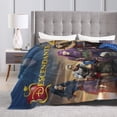 thumbnail image 4 of Descendants Blanket, Anime Throw Blanket For Bed Sofa Couch, Super Soft Flannel Blanket For Bedroom Livingroom, 40"X30", 4 of 9