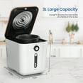 iDOO Electric Kitchen Waste Composter, Automatic Smart Compost Bin with