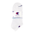 thumbnail image 7 of Champion Men’s No Show Socks 6 Pack – Flat Knit, Moisture-Wicking, Arch Support, Stretch Comfort, Sizes 6–12.5, 7 of 7