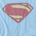 thumbnail image 2 of Man of Steel T-Shirt New Mos Distessed Shield Unisex Graphic Tee For Men & Women, 2 of 7