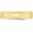 thumbnail image 2 of 10k Yellow Gold 5.2mm Lightweight Comfort Fit Wedding Band Size 9 - Ring Size 9.0, 2 of 6