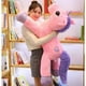 thumbnail image 2 of Juguete de peluche de unicornio grande, muñeca de unicornio, juguete de peluche de corazón para niña, almohada de peluche de unicornio suave brillar Electrónica, 2 of 3