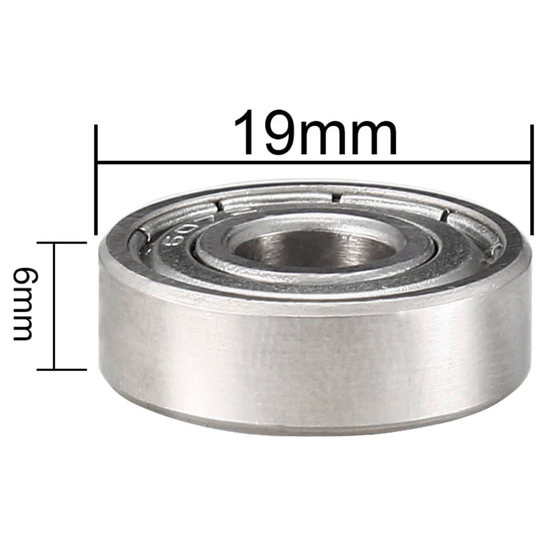 Lot De 5 Roulements à Billes 696ZZ 6x15x5mm Double Blindé ABEC-3 - Uxcell - Neuf