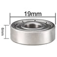 thumbnail image 4 of Unique Bargains Roulement à Billes à Gorge Profonde 607ZZ à Double Écran, Roulements en Acier Chromé 7 mm x 19 mm x 6 mm, 4 of 4