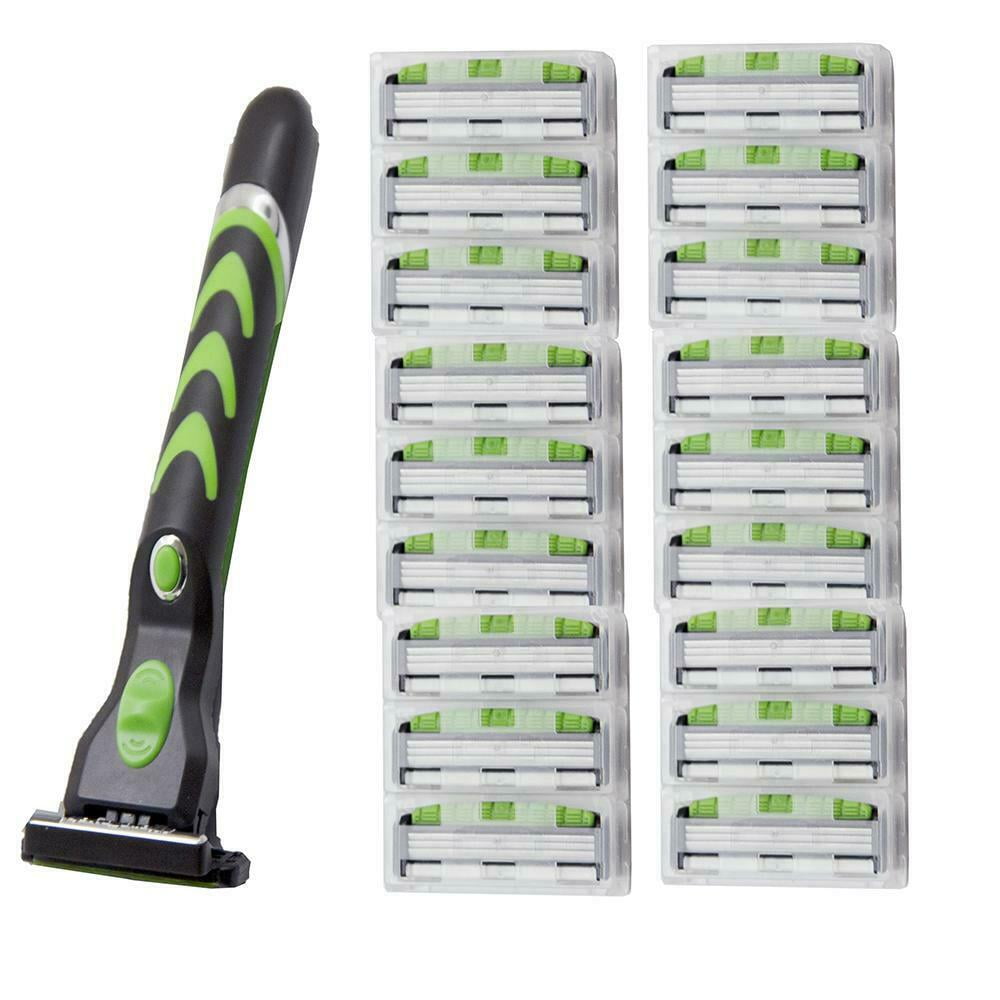 MicroTouch 3 Tough Blade Razor with 18 Refill Cartridge Blades