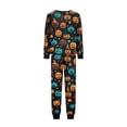 thumbnail image 5 of Matching Family Halloween Pajamas Set - 2026 Cute Ghost & Pumpkin Print Two-Piece Sleepwear Pjs - Family Matching Pajamas Soft Holiday Jumpsuit Loungewear for Family, 5 of 6